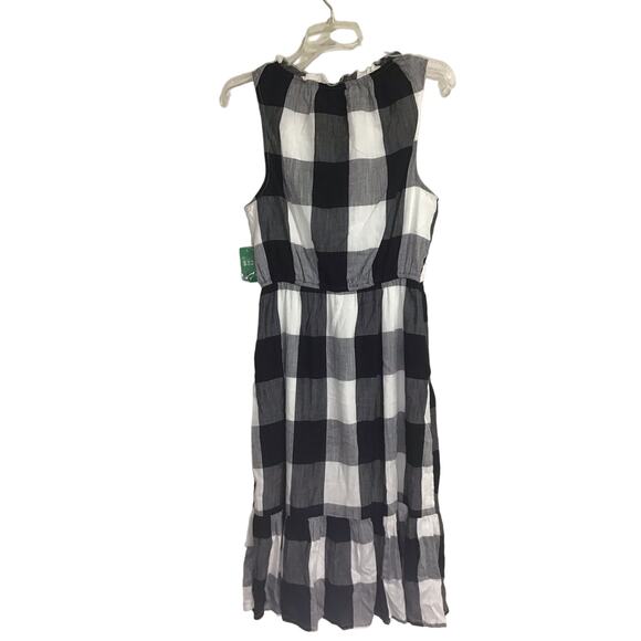 Dip Black, White, and Gray Dress Beach Days Women's Large NWT - Picture 2 of 5